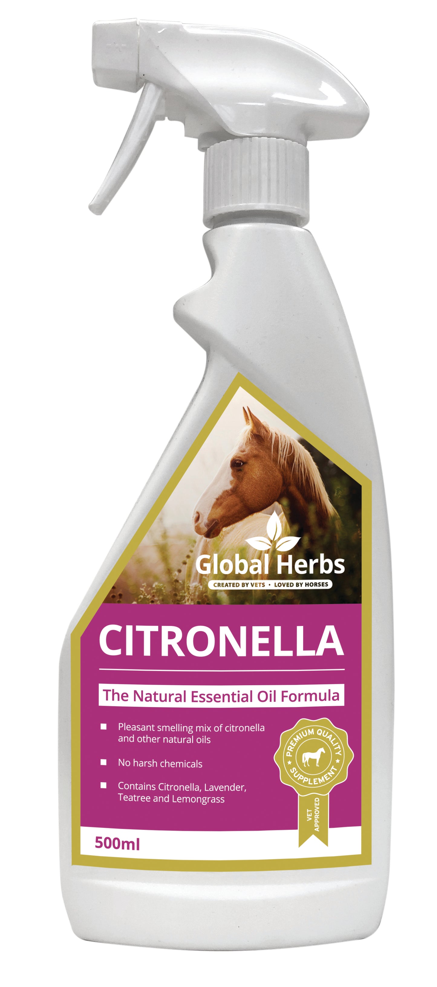 Global Herbs Citronella Spray* - 750ML